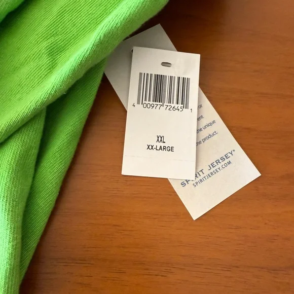 Disney Oogie Boogie Bash 2024 Spirit Jersey XXL Green Black Tie Dye NWT - Picture 10 of 10